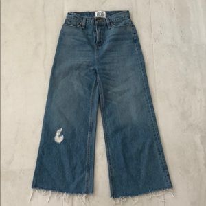 BDG High Waisted Flare/ Wide Leg Jeans